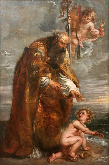 Peter Paul Rubens St Augustine oil painting picture
